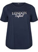 T-Shirt mit Print, Blau, Packshot image number 0