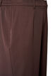 Pantalon de costume taille haute coupe droite, Marron, Packshot image number 2