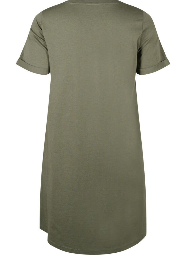 Robe t-shirt en coton, Thyme, Packshot image number 1