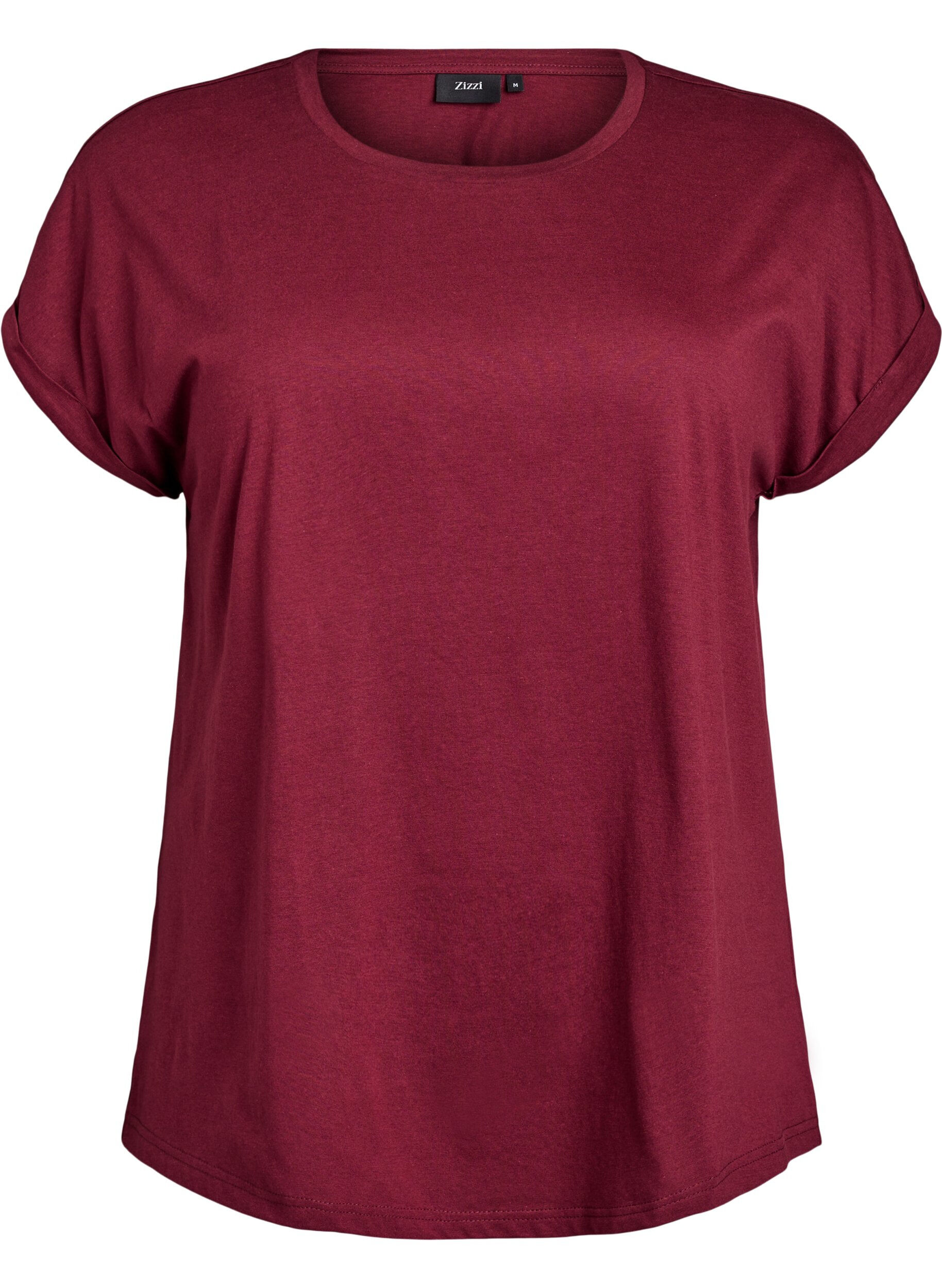 T-shirt &agrave; manches courtes en m&eacute;lange de coton