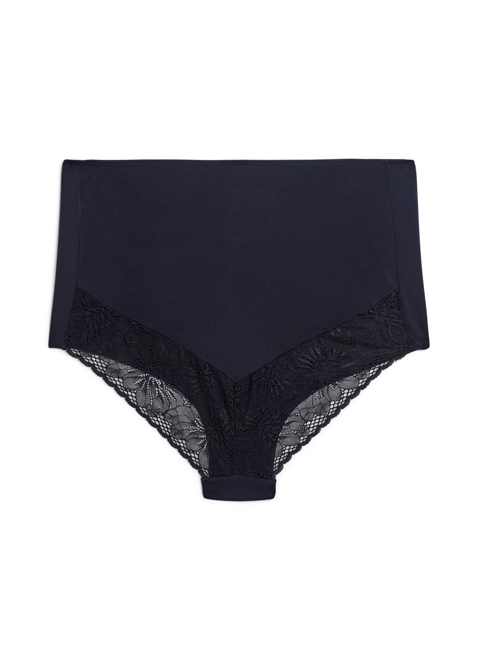Zizzi Shaping-Slip aus Mikrofaser mit superhohem Bund, Schwarz, Packshot image number 1