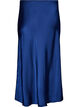 Jupe midi en satin, Bleu, Packshot image number 1