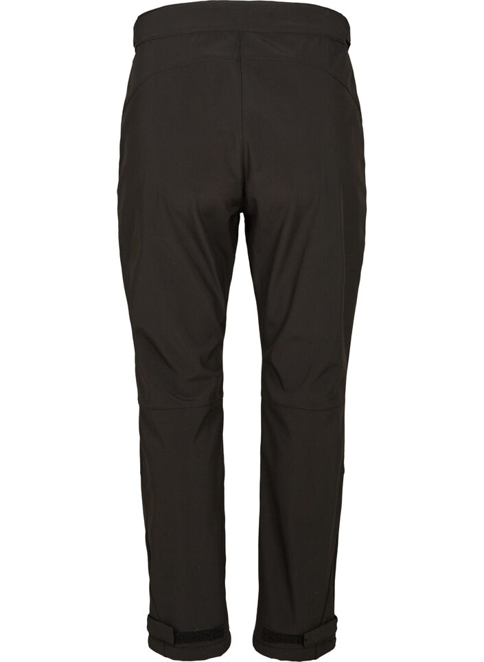 Softshell-Hose mit justierbarem Klettverschluss, Schwarz, Packshot image number 1
