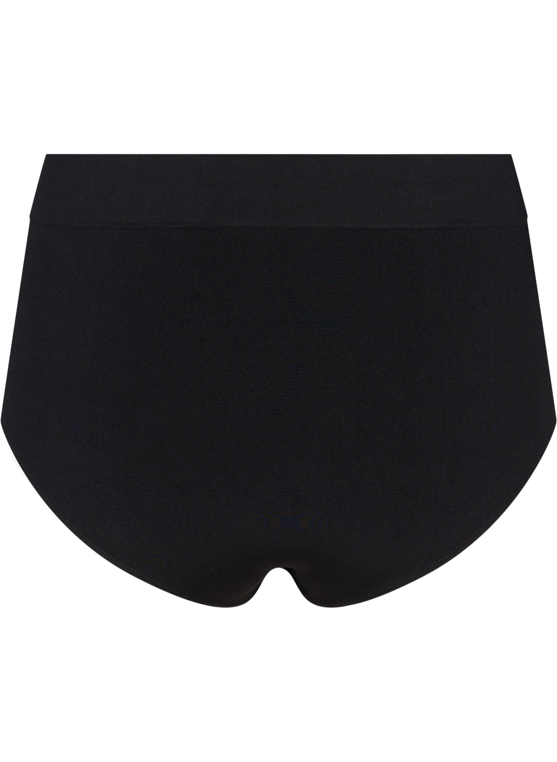 Zizzi Nahtloser Unterhose, Black, Packshot image number 1