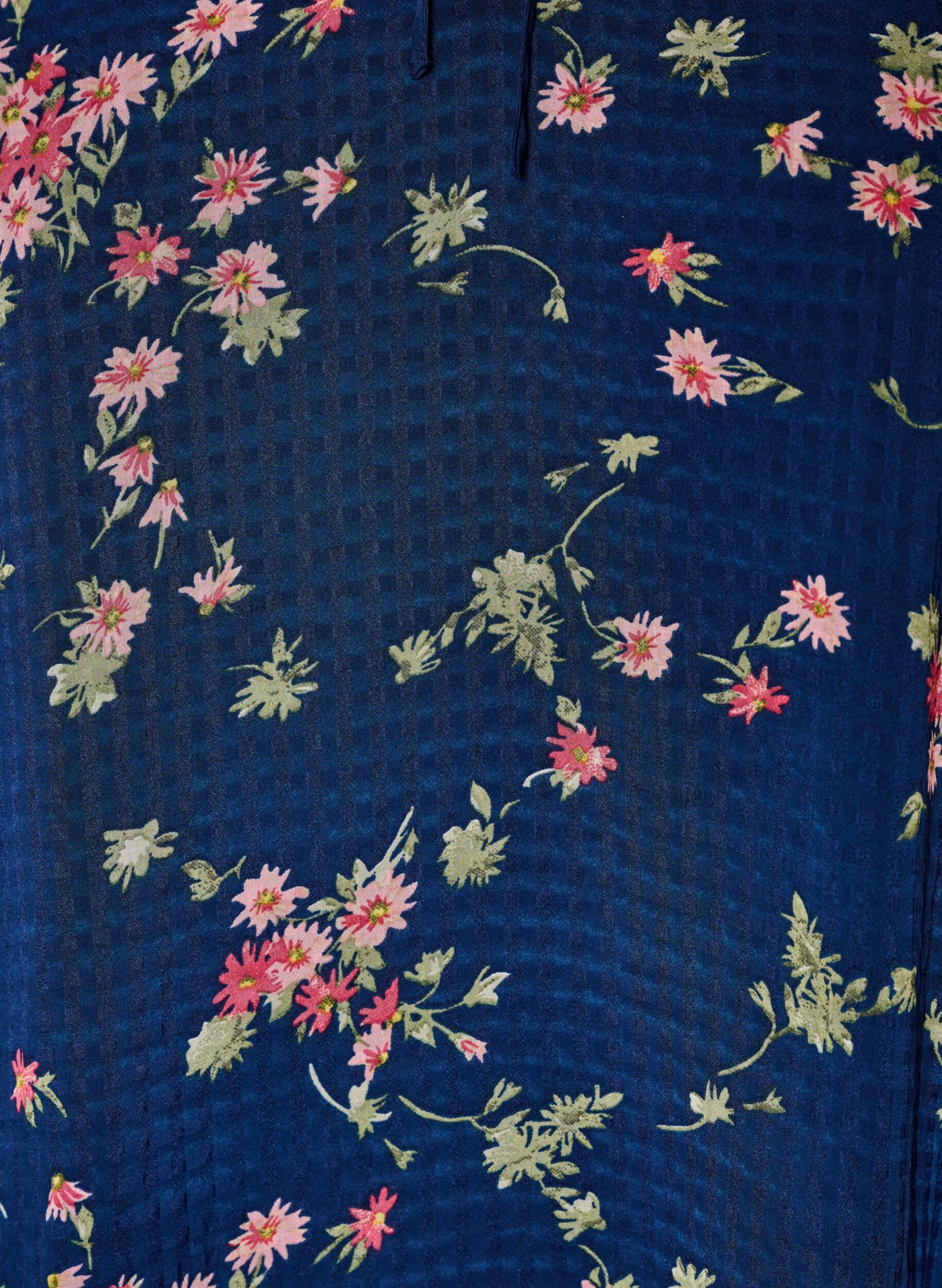 ZizziGebl&uuml;mte A-Linien-Tunika, Blau, Packshot image number 2