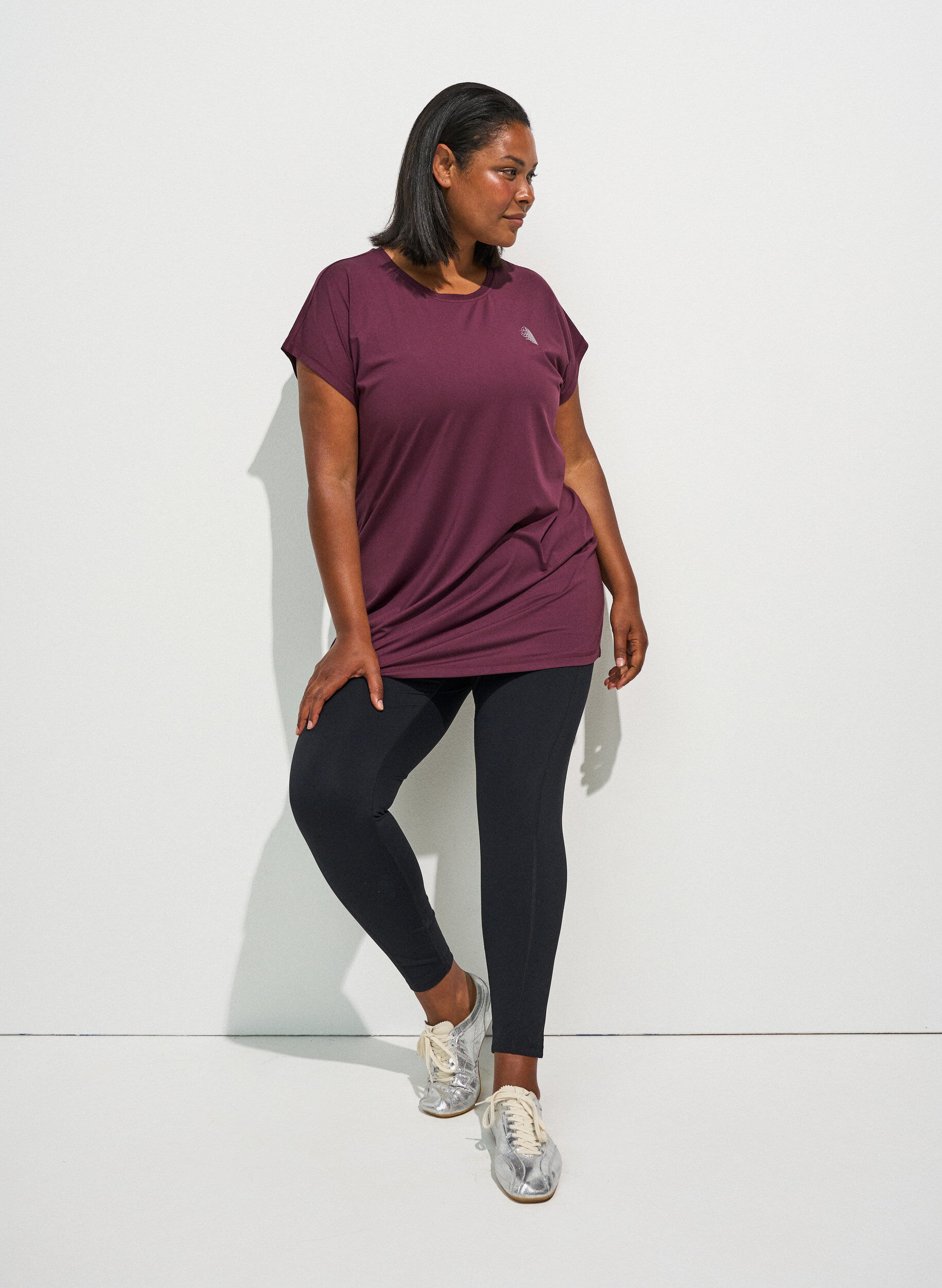 ZizziLanges Trainingsshirt, Rot, Model image number 1