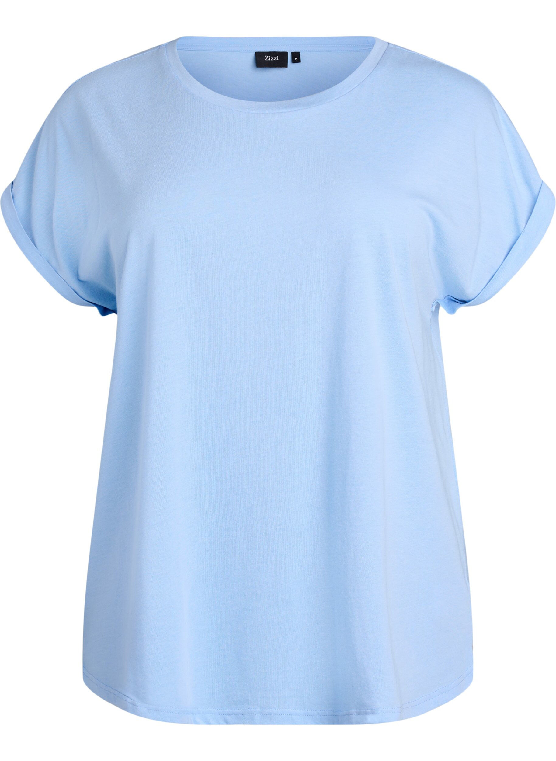 Kurz&auml;rmeliges T-Shirt aus einer Baumwollmischung
