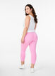 Leggings basiques longueur 3/4 en viscose, Rose, Model image number 2