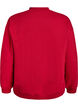 Sweatshirt mit hohem Kragen und langen &Auml;rmeln, Rot, Packshot image number 1