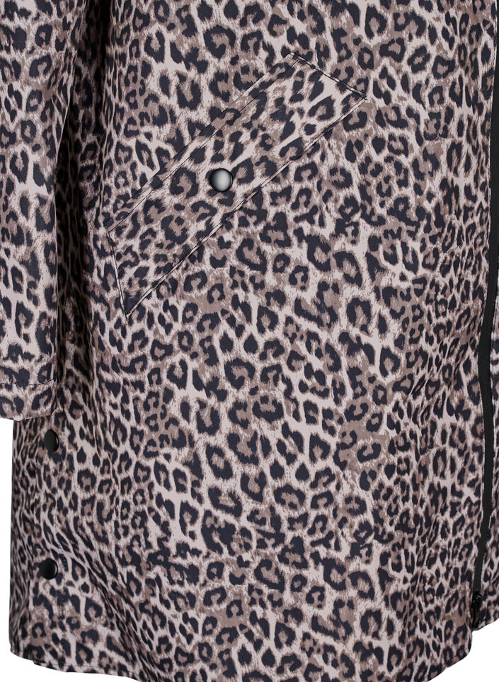 Imperm&eacute;able avec poches et capuche, Marron, Packshot image number 3