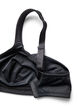 Bequemer BH mit gepolsterten Tr&auml;gern, Schwarz, Packshot image number 4