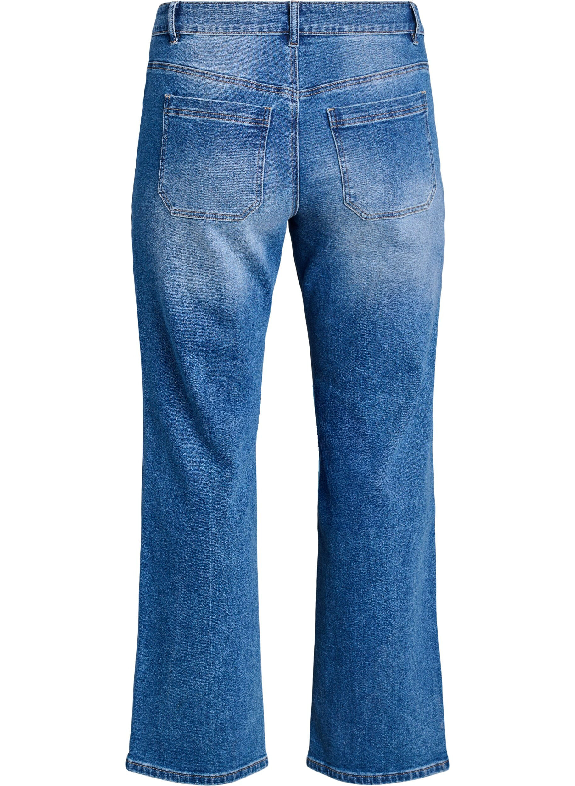 ZizziJean &agrave; coupe droite avec poches avant, Bleu Clair, Packshot image number 1