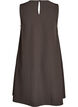 Robe coupe &eacute;vas&eacute;e sans manches &agrave; fines rayures, Marron, Packshot image number 1