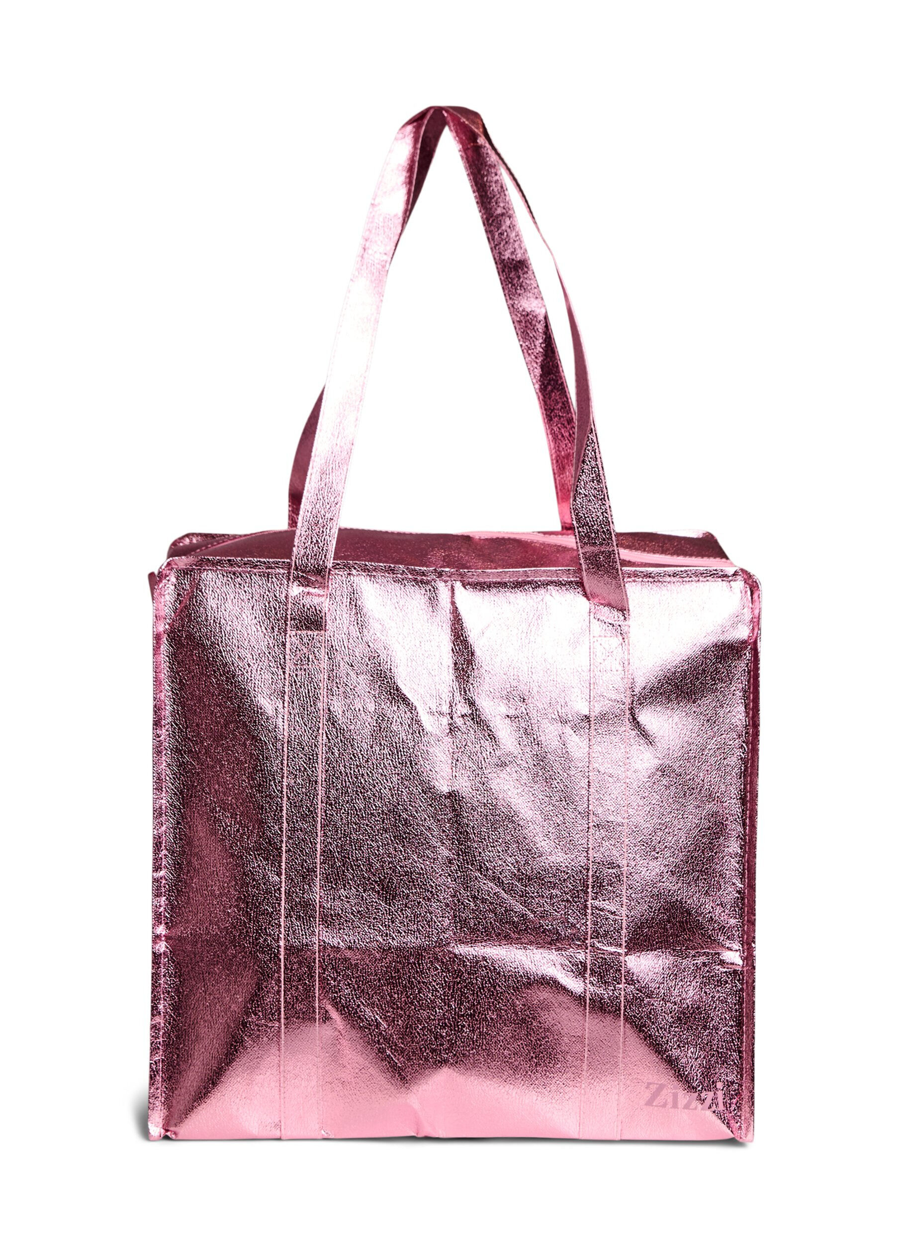 Zizzi Sac de magasinage avec fermeture &eacute;clair, Rose, Packshot image number 1
