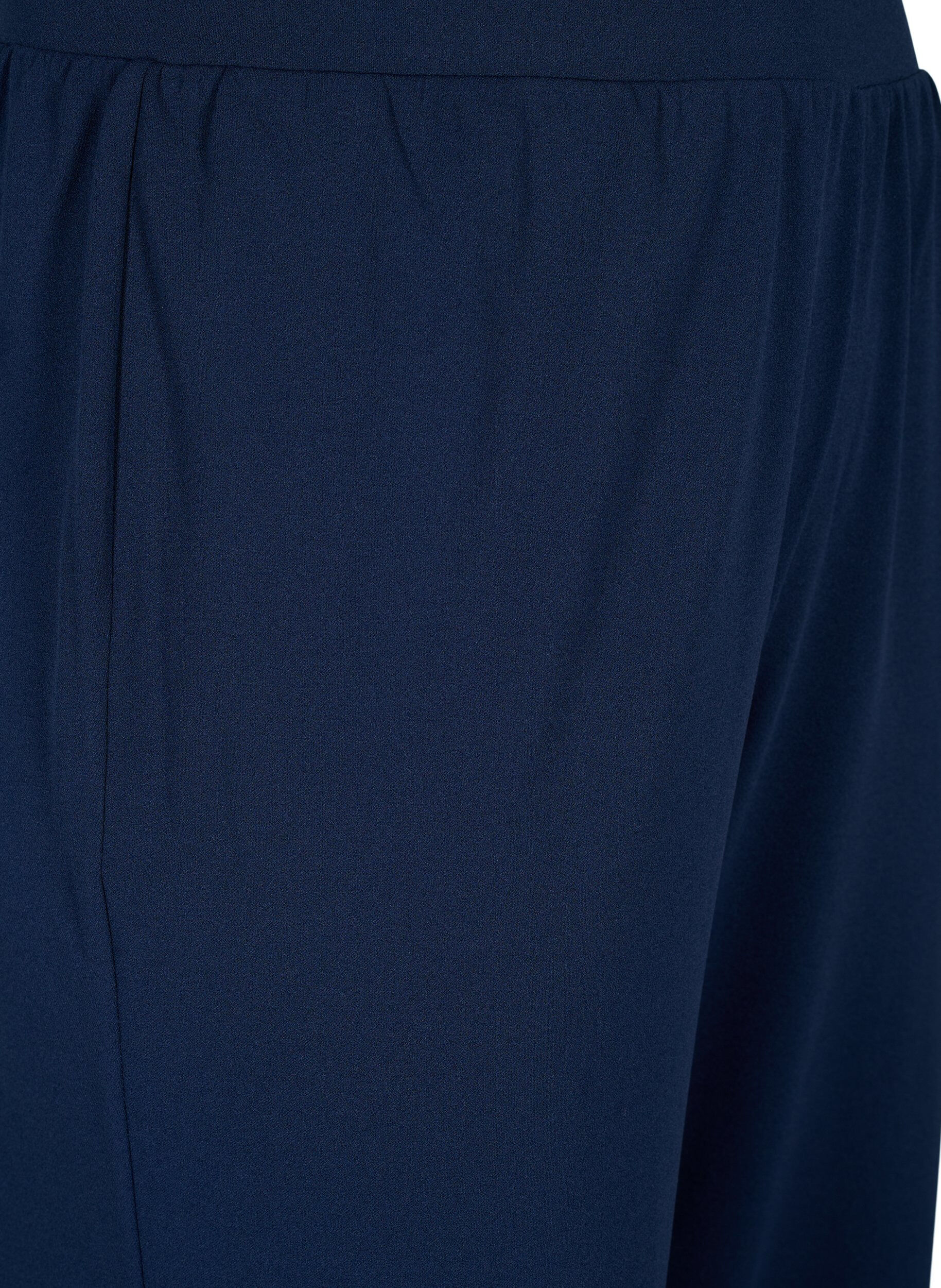 ZizziHose mit gerader Passform, Blau, Packshot image number 2