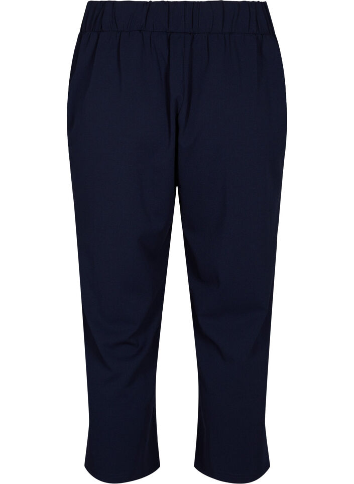 7/8 Hose mit lockerer Passform, Blau, Packshot image number 1