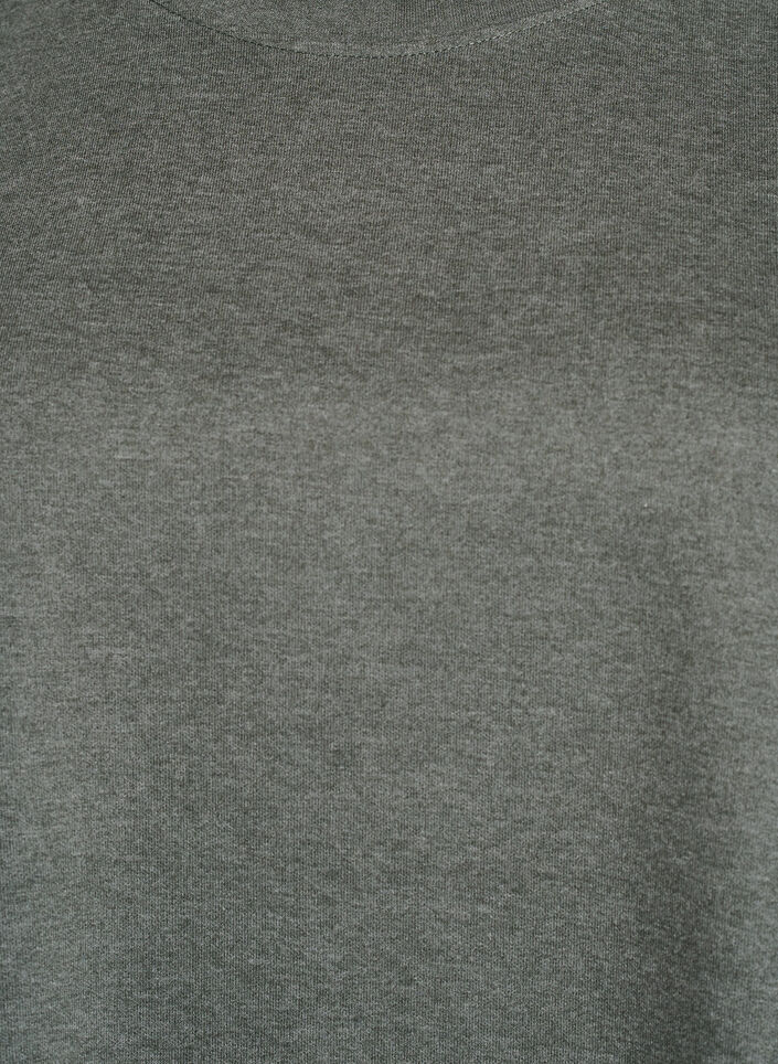 Sweatshirt mit Rundhalsausschnitt, Gr&uuml;n, Packshot image number 2