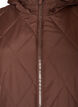 Veste l&eacute;g&egrave;rement matelass&eacute;e en losange, Marron, Packshot image number 2