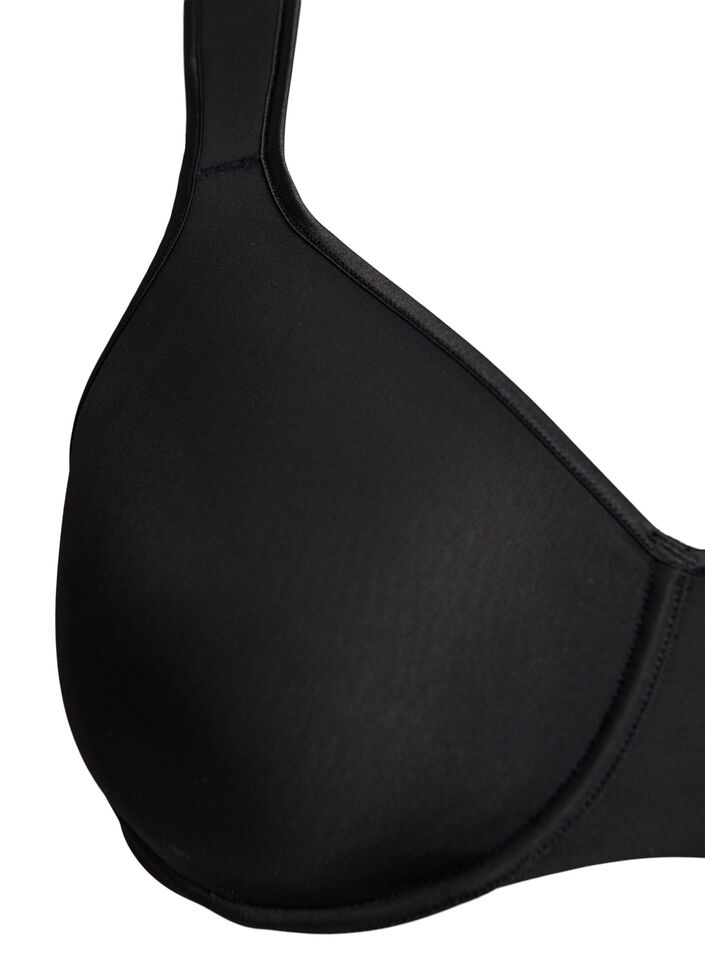 Soutien-gorge minimiseur avec bretelles rembourr&eacute;es, Noir, Packshot image number 2