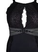 Body avec dentelle et découpes, Black, Packshot image number 2