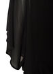 Chiffonbluse mit Balloneffekt, Schwarz, Packshot image number 3
