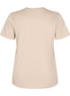 Basic T-Shirt aus Baumwolle mit Rundhalsausschnitt, Beige, Packshot image number 1