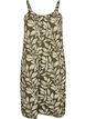Robe &agrave; bretelles midi en coton bio, Vert clair, Packshot image number 0