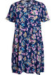 Robe &eacute;vas&eacute;e en viscose, Bleu, Packshot image number 0