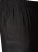 Pantalon en viscose avec taille &eacute;lastiqu&eacute;e et jambes droites, Noir, Packshot image number 2