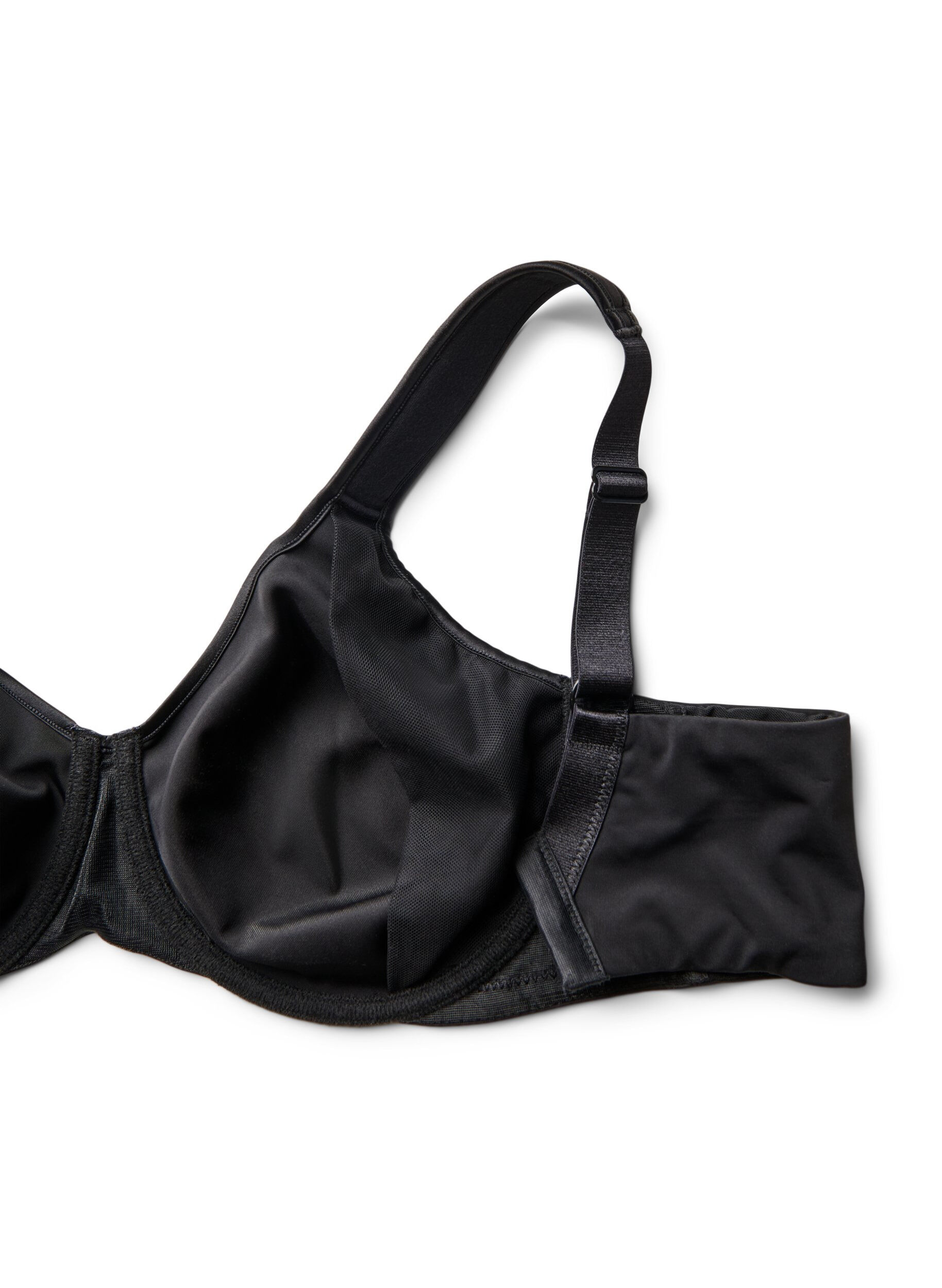 Zizzi Soutien-gorge minimiseur avec bretelles rembourr&eacute;es, Noir, Packshot image number 3