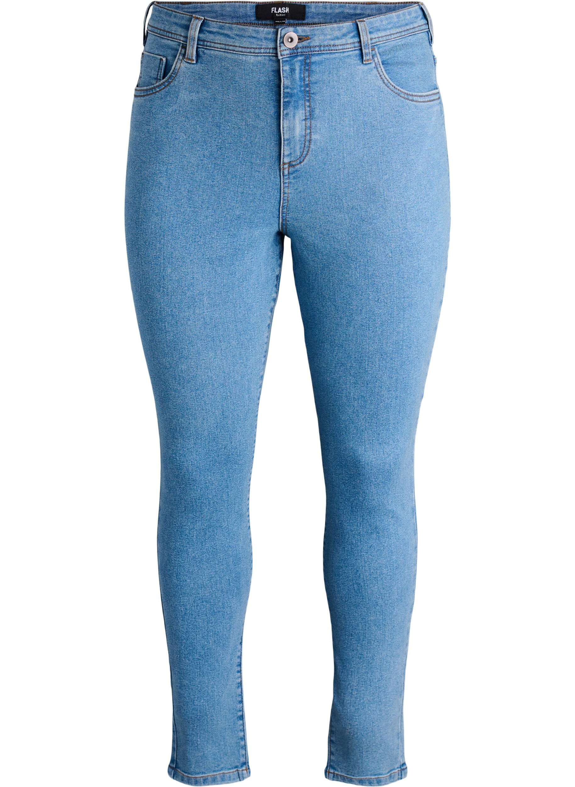ZizziJeans mit Super Slim Fit, Blau, Packshot image number 0