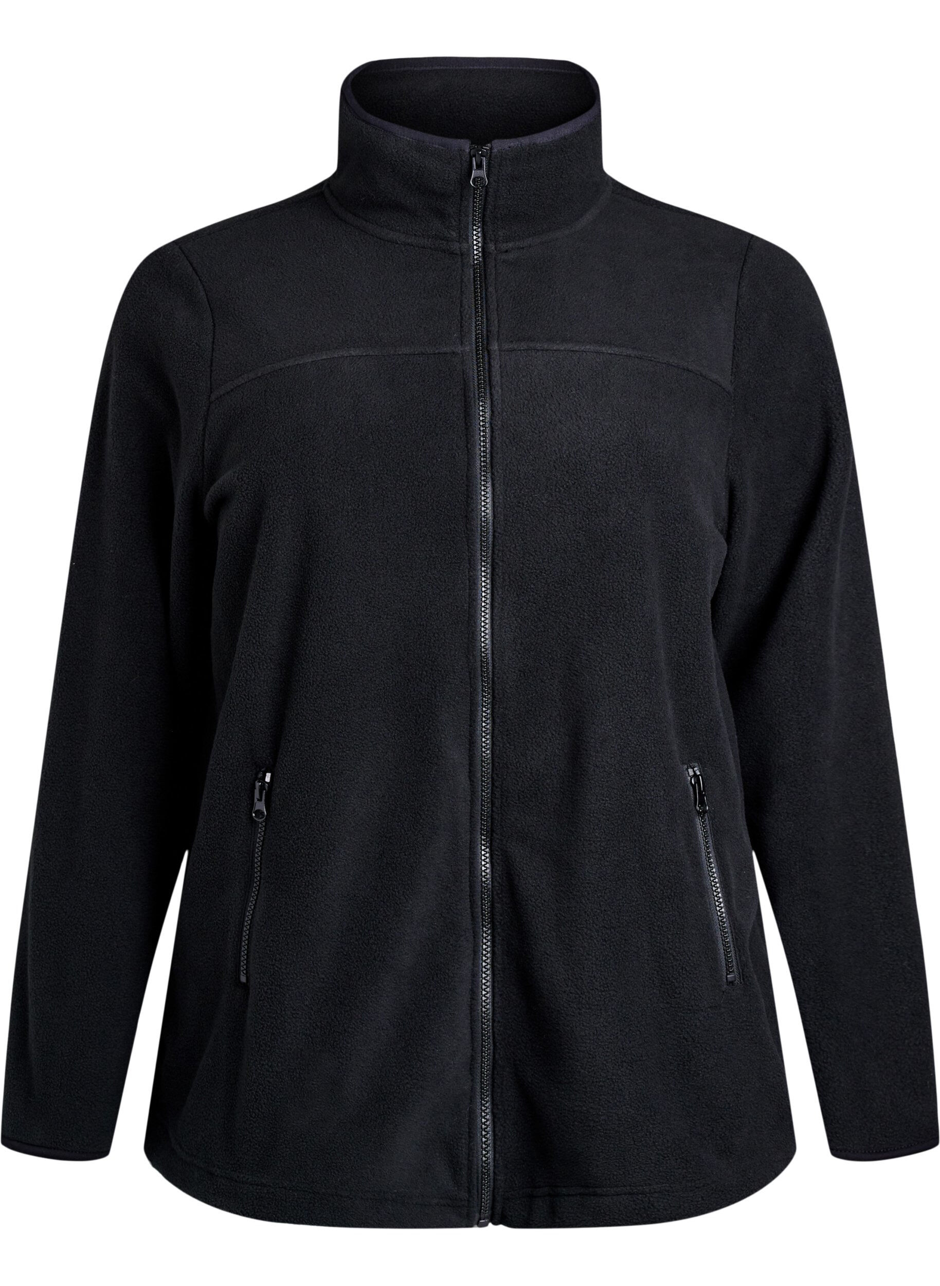 Fleecejacke mit Taschen