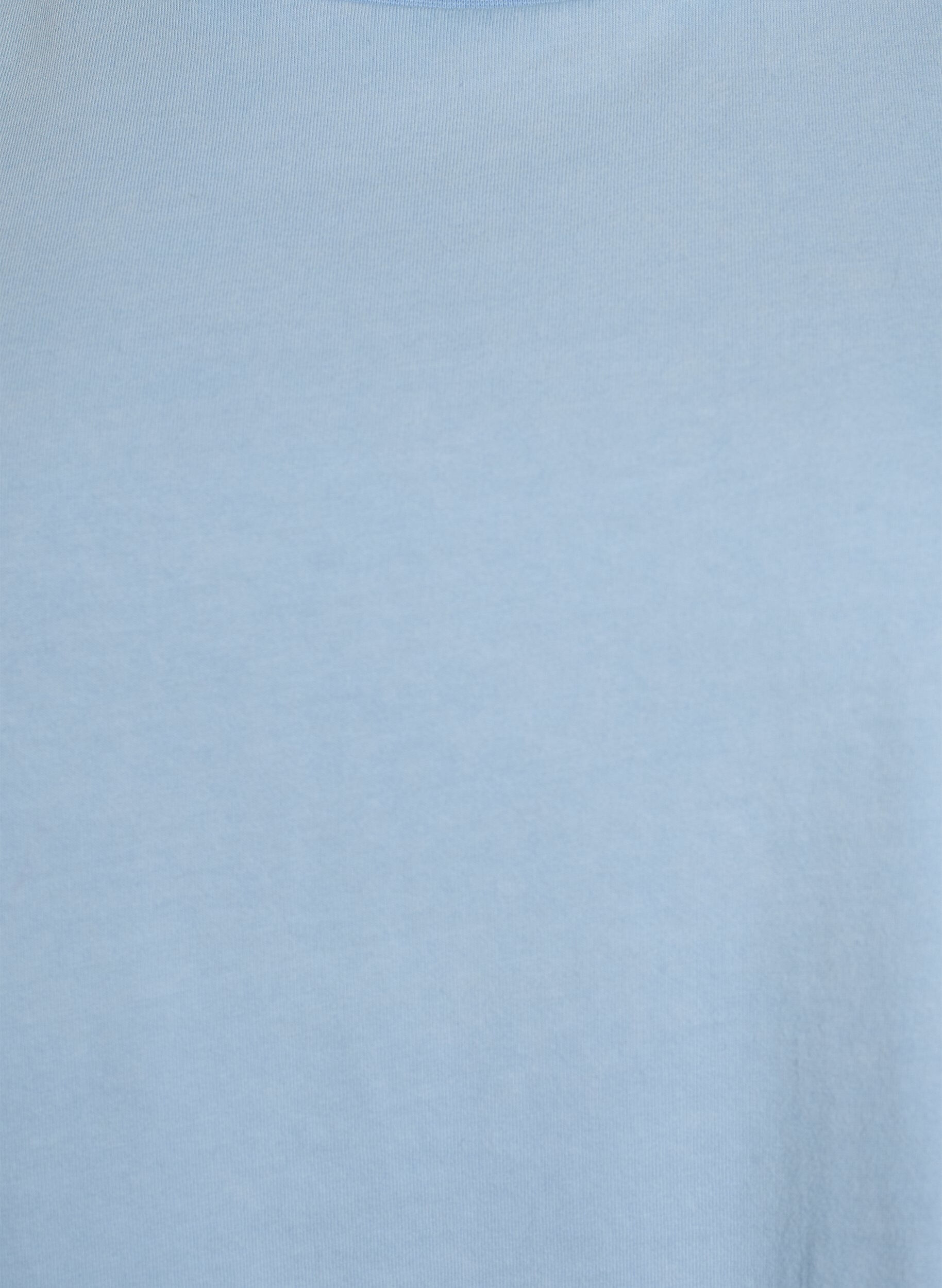 ZizziT-shirt graphique en coton bio, Bleu Clair, Packshot image number 2