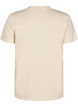 T-Shirt aus Baumwolle mit Print, Beige, Packshot image number 1