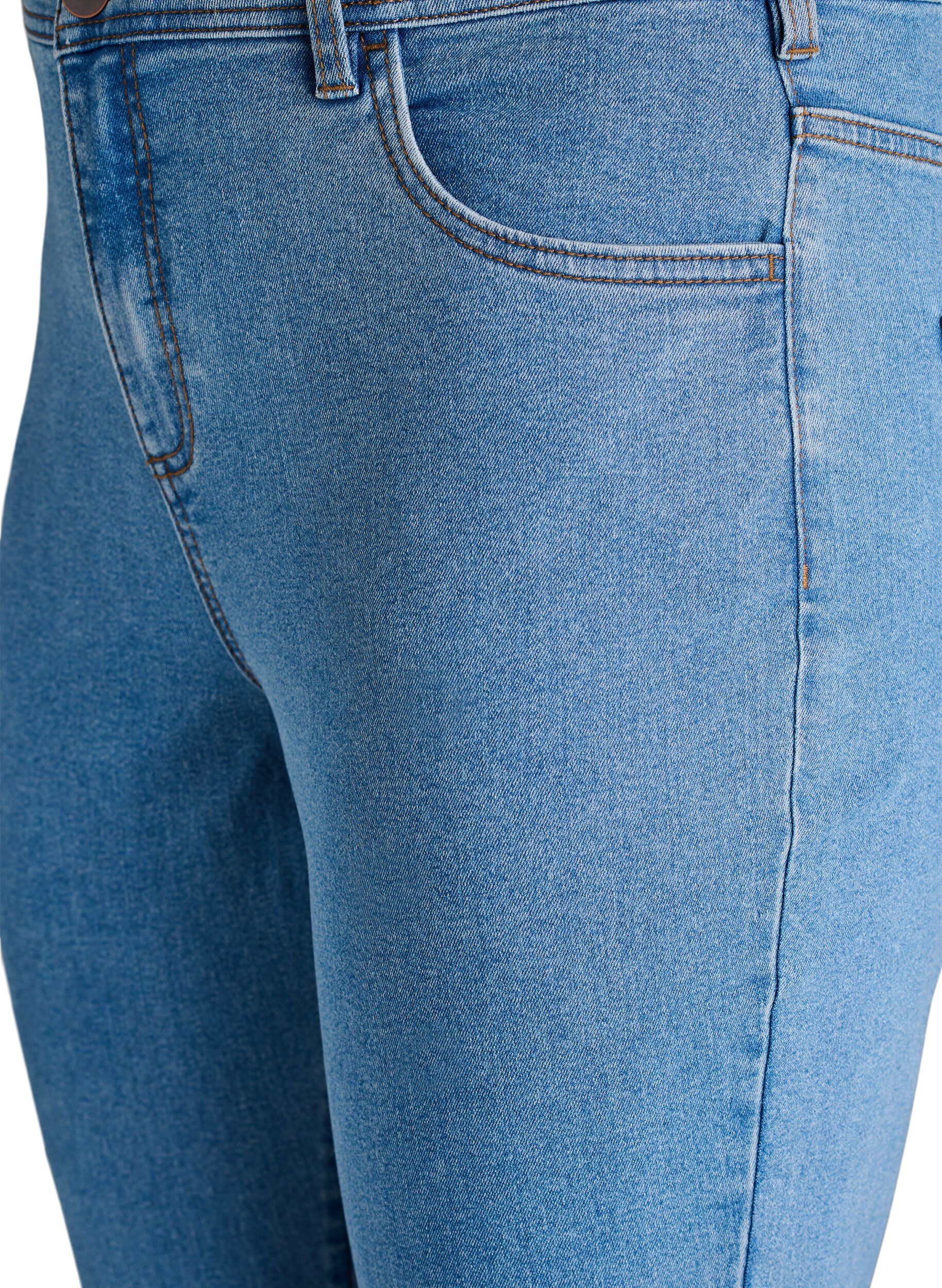 Zizzi FLASH - Jeans avec coupe super slim, Bleu Clair, Packshot image number 2