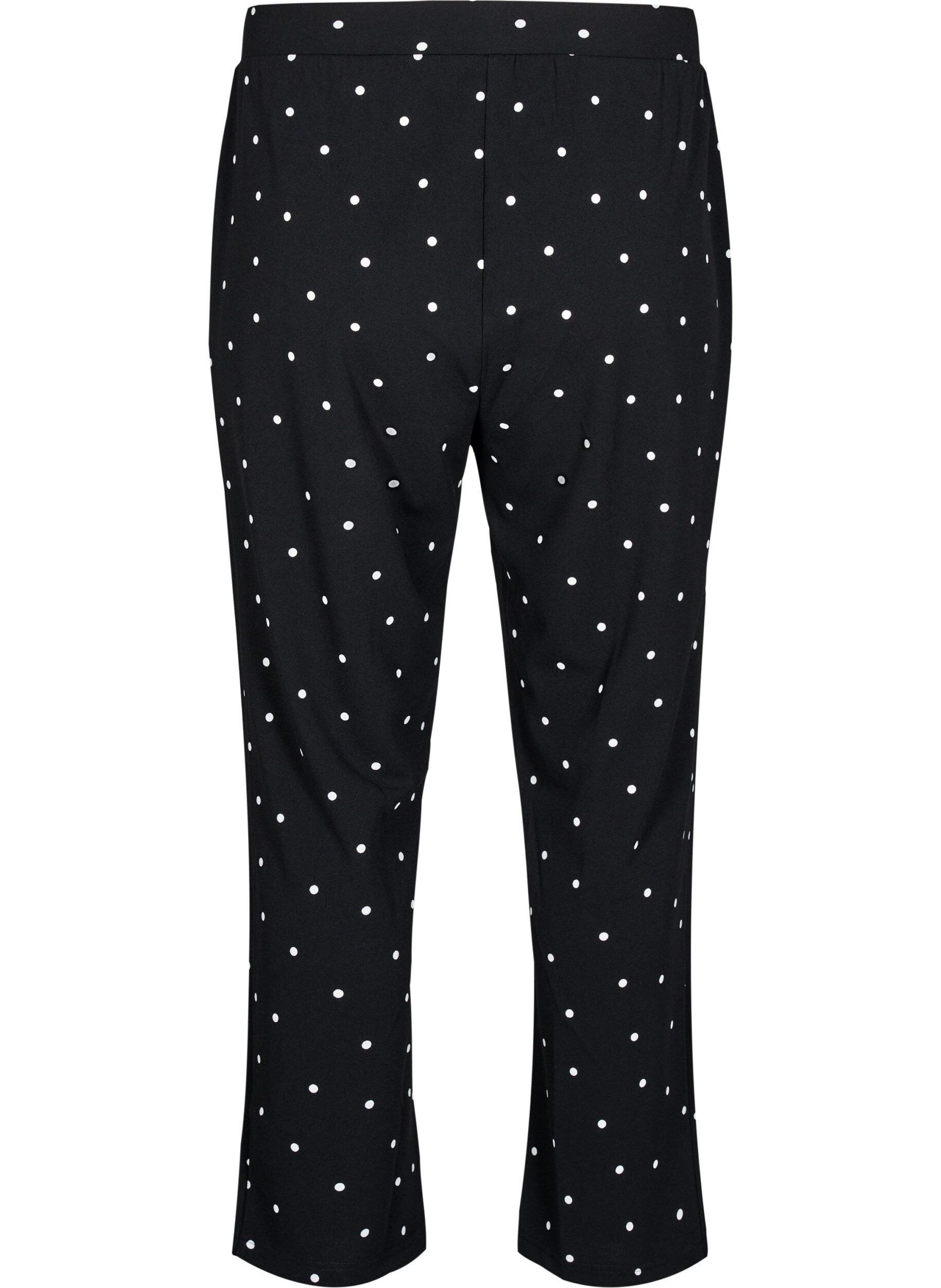 Zizzi FLASH - Pantalon &agrave; coupe droite, Noir, Packshot image number 1
