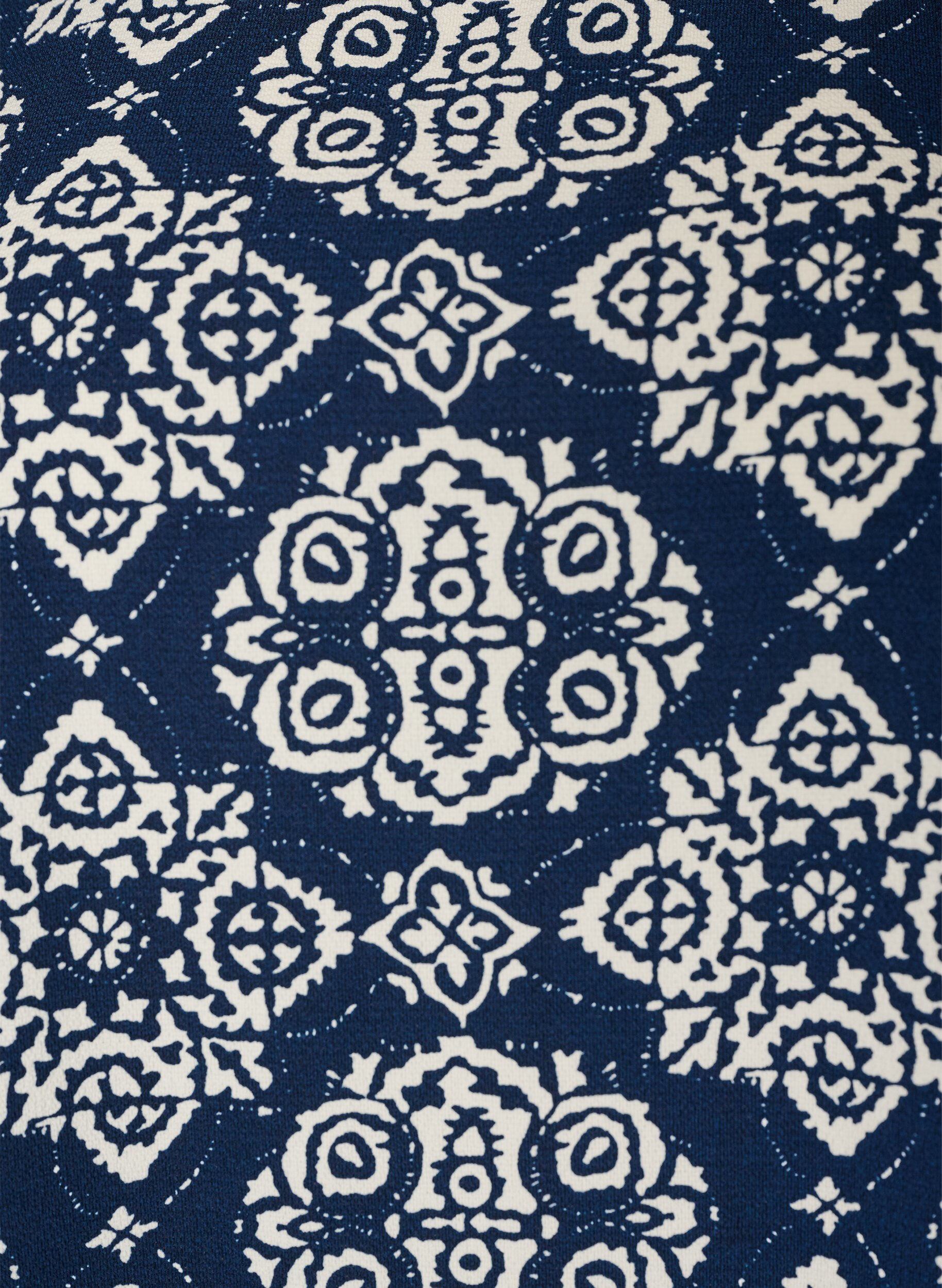 ZizziRobe &agrave; manches courtes avec imprim&eacute;, Bleu, Packshot image number 2