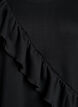 Bluse aus Jersey mit diagonalem R&uuml;schendetail, Schwarz, Packshot image number 2