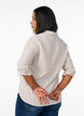 Bluse aus Leinen und Viskose mit 3/4-&Auml;rmeln, Beige, Model image number 2
