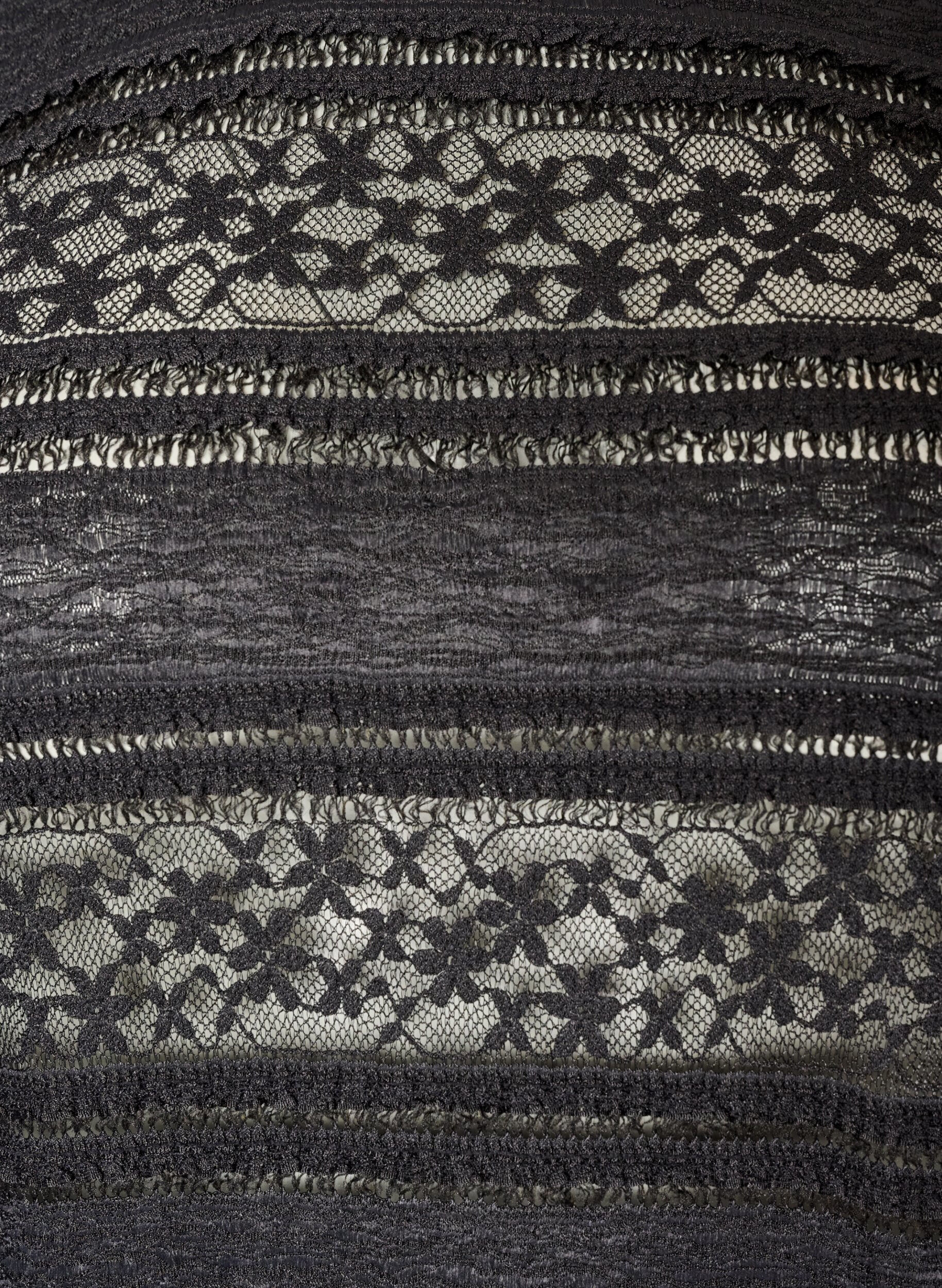 ZizziBluse aus Spitze mit langen &Auml;rmeln, Schwarz, Packshot image number 2