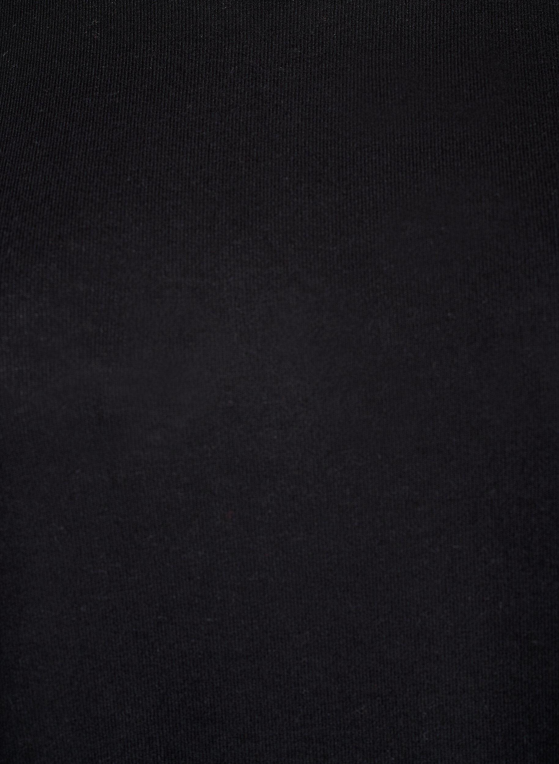 Zizzi Bluse aus Jersey mit 3/4-&Auml;rmeln , Schwarz, Packshot image number 2