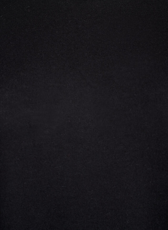 Bluse aus Jersey mit 3/4-&Auml;rmeln , Schwarz, Packshot image number 2