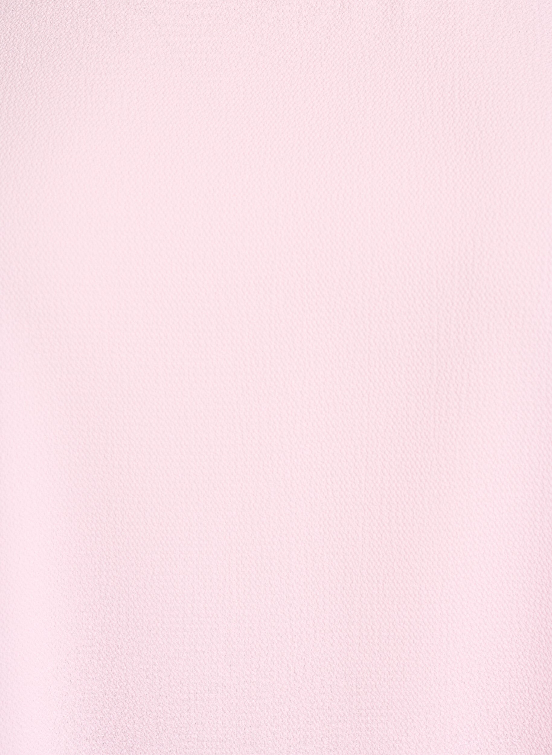 ZizziBluse mit kurzen &Auml;rmeln und Rundhalsausschnitt, Pink, Packshot image number 2