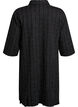 Robe courte en boucl&eacute; avec boutons d&eacute;coratifs, Noir, Packshot image number 1