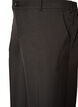 Hoch taillierte Hose mit geraden Beinen, Schwarz, Packshot image number 2