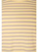 T-shirt ray&eacute; &agrave; texture c&ocirc;tel&eacute;e, Jaune, Packshot image number 2