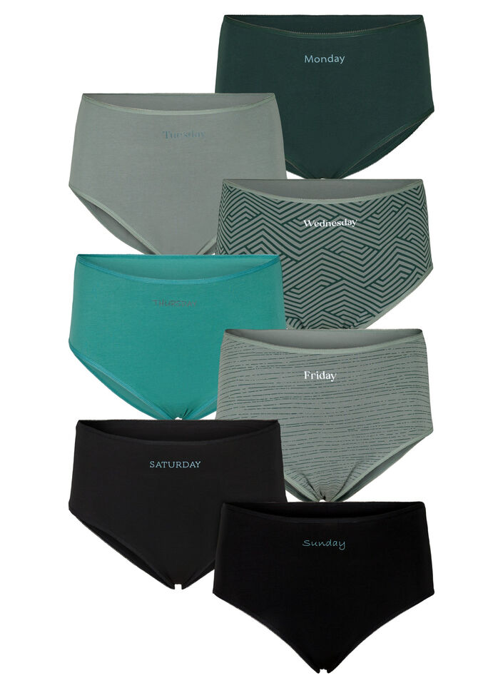 7-pack hipster avec taille régulière, Scarab Multi Pack, Packshot image number 0