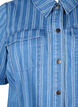 Kurzes Jeanskleid mit Streifenmuster, Blau, Packshot image number 2