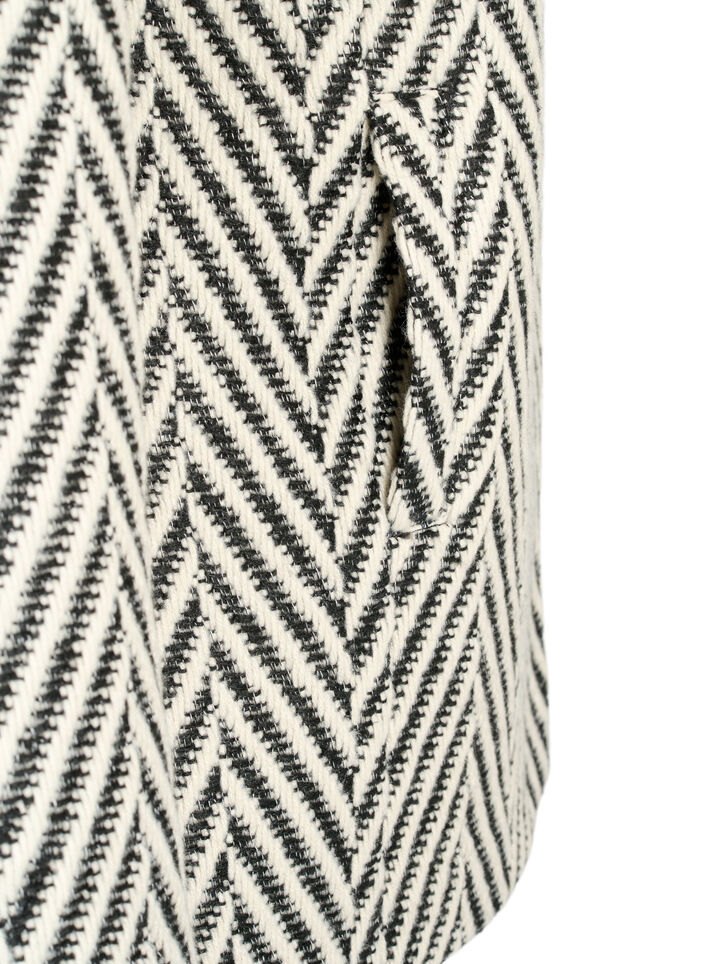 Veste à motifs, Black w. White, Packshot image number 3