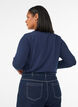 Basic Bluse aus Jersey mit langen &Auml;rmeln, Blau, Model image number 2